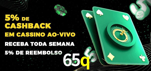 Promoções do cassino ao Vivo 65q